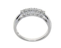 Ring Damiani Woman Cupido in White Gold Diamante 0.35 Ct 20072953 - 20072953